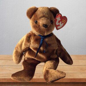 Ty Beanie Baby Collectible TED-e 2002 Old Face Brown Bear Vintage